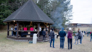 the gazebo