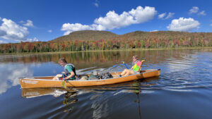 2 in a canoe